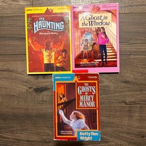 Vintage Apple Paperbacks Ghost Story Book Bundle
